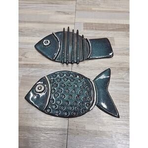 Gerrard Glazed Pottery Fish Soap Dish, Trinket Dish, Decoration, 2007